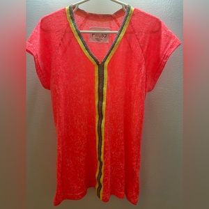 COPY - Pitusa Cover Up dress Tunic Girls Neon trim size 4